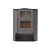 Salamandra de Canto a Lenha 8,3KW com Forno Safira Alpis