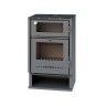 Salamandra a Lenha 8,30KW com Forno Beta Alpis