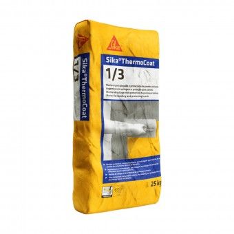 Argamassa Colagem e Barramento Etics Sika Thermocoat 1/3 Cinza - 25kg