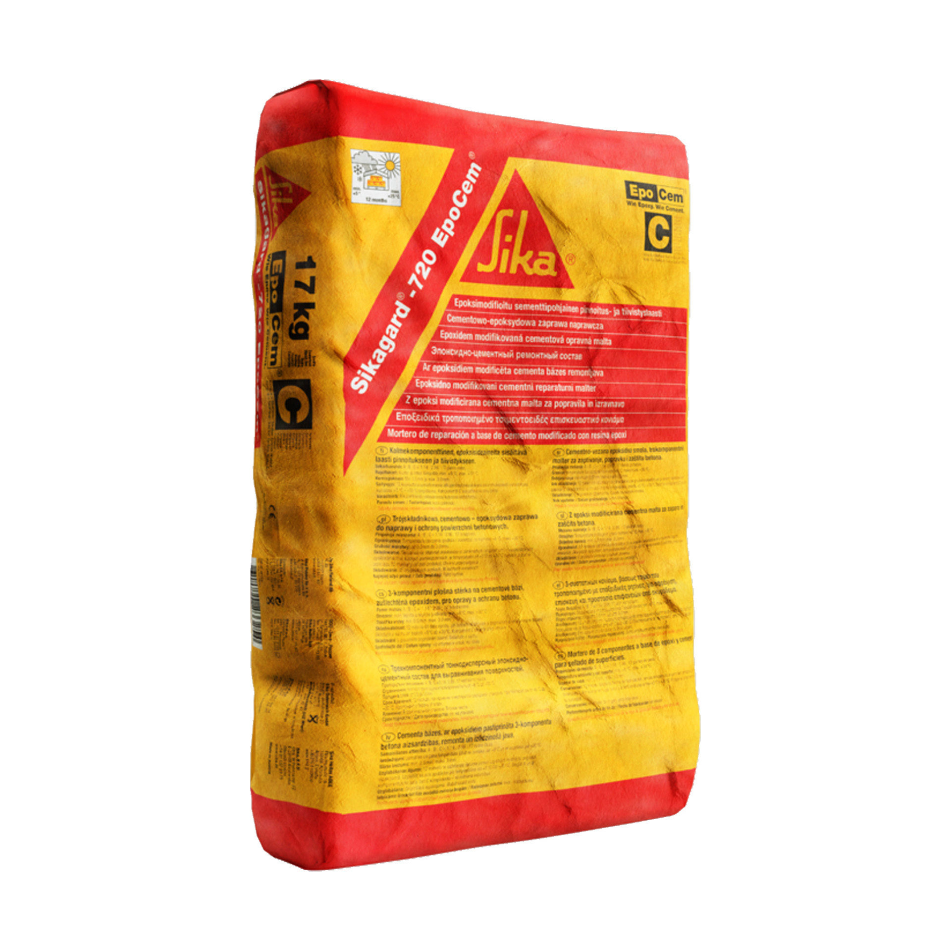 Argamassa Impermeabilização SikaGard 720 Epocem A+B+C 21kg