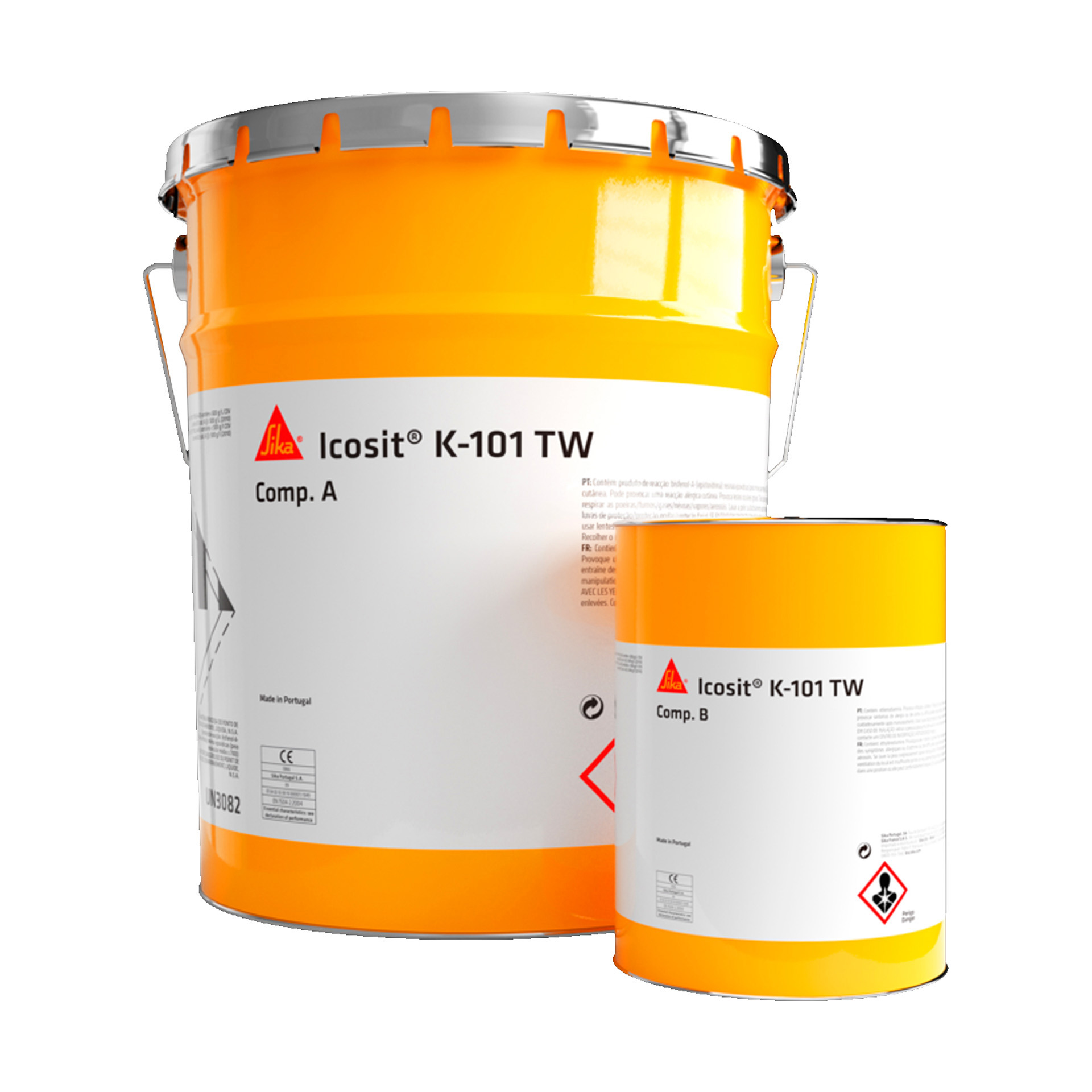 Tinta Epóxi A+B Icosit K 101 TW Sika 5kg