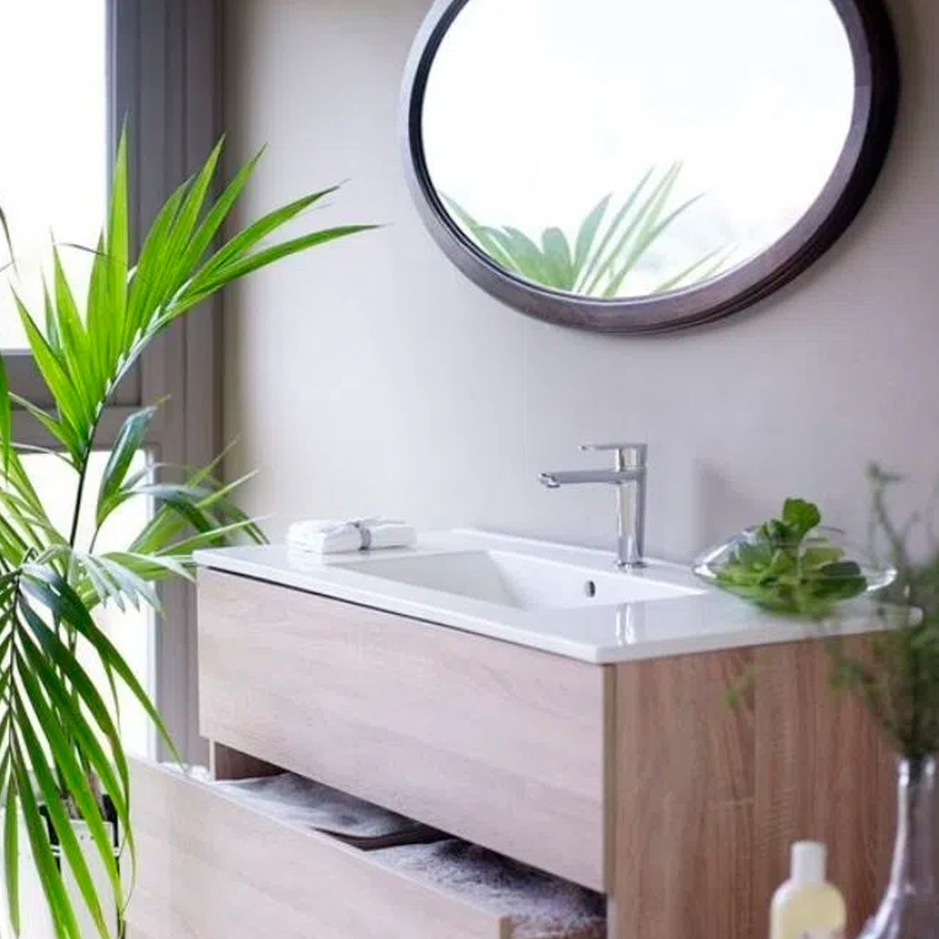 Monocomando Torneira Lavatório Alexia Cromada