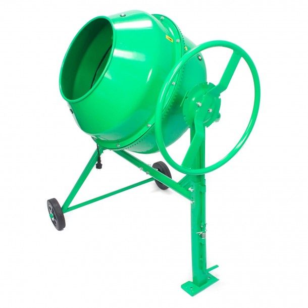 Betoneira Elétrica com Travão e Pedal 160L 650W 220V Saurium Betoneira Elétrica com Travão e Pedal 160L 650W 220V Saurium