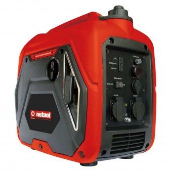 Gerador Inverter 2000W 4 Tempos 79,8cc Tomadas 2x230V 1x12V 2xUSB Nutool