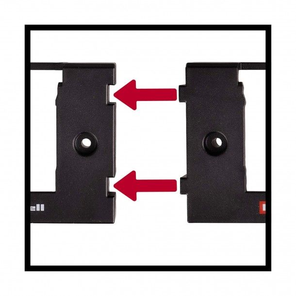 Suporte de Parede Para Baterias PXC 4514155 Einhell Suporte de Parede Para Baterias PXC 4514155 Einhell