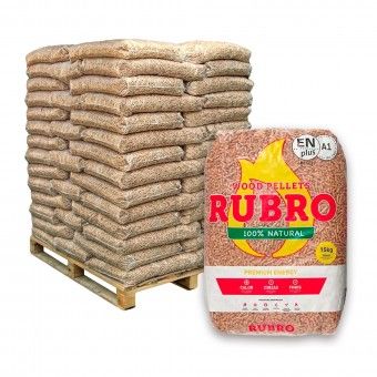 Pellets Certificados 15Kg Rubro - Palete 65 Sacos