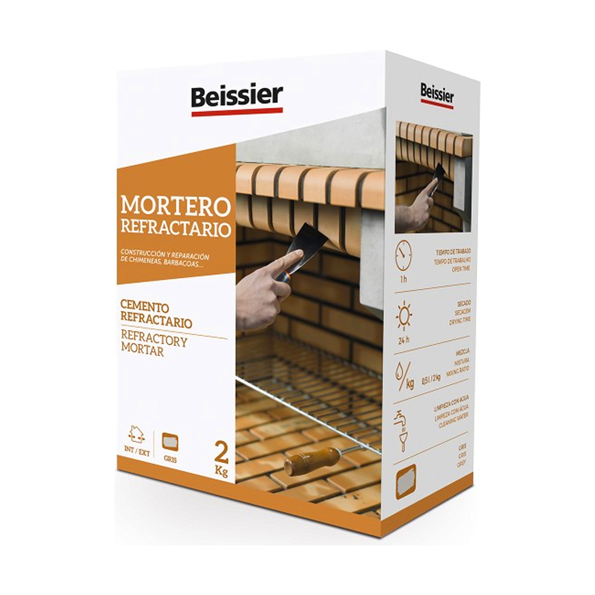 Cimento Refratário Beisser 2Kg