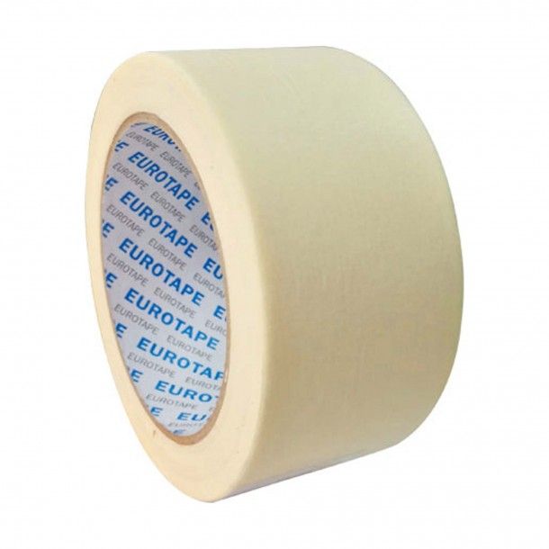 Fita Adesiva de Proteo Papel Lisa 48mm 45M Creme