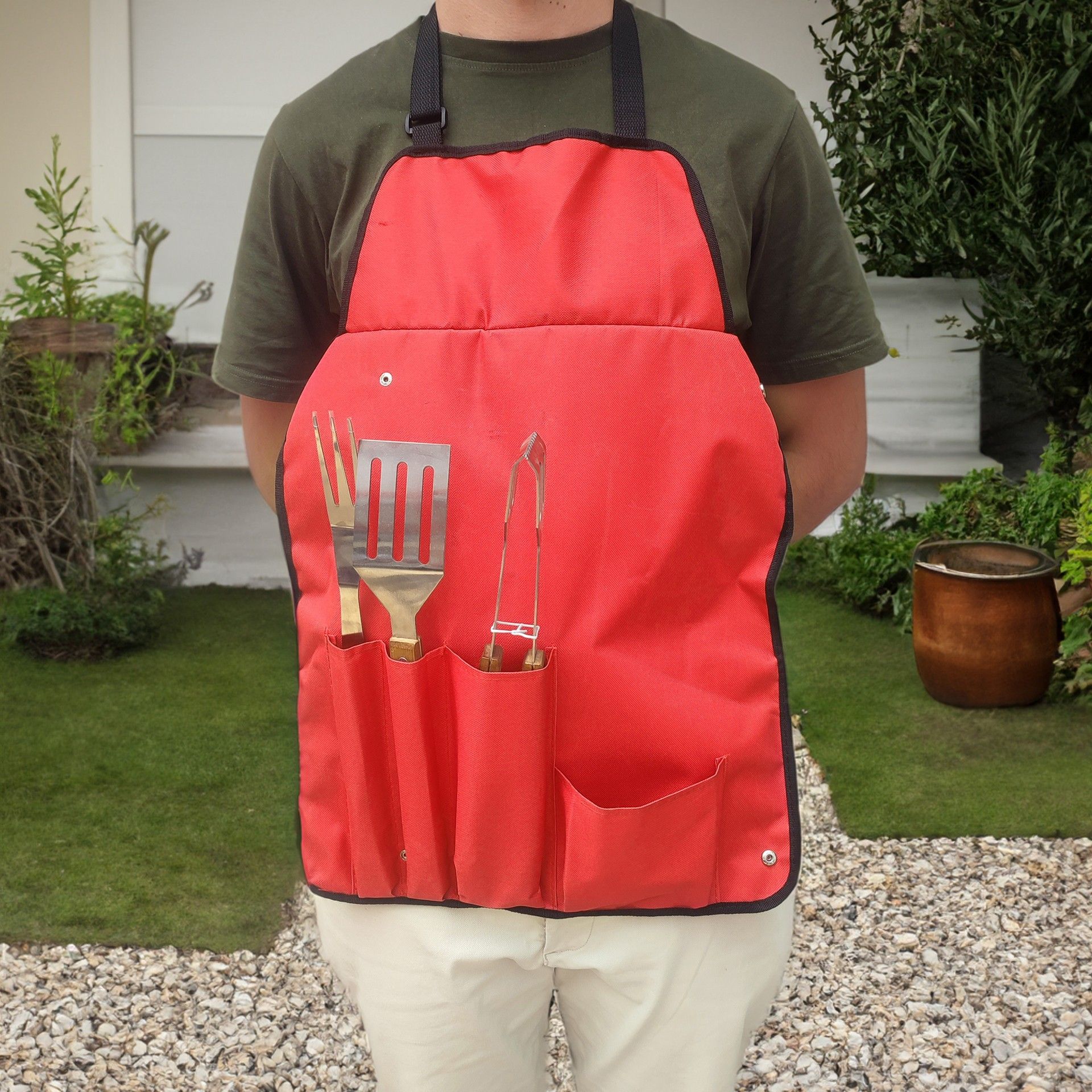 Avental com Utensílios para Churrasco DB-050 Delba