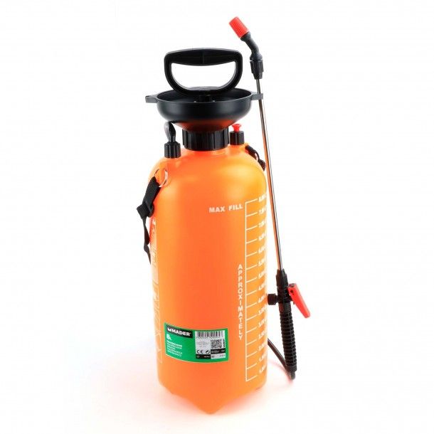 Pulverizador Pressão Manual 8L Mader Pulverizador Pressão Manual 8L Mader