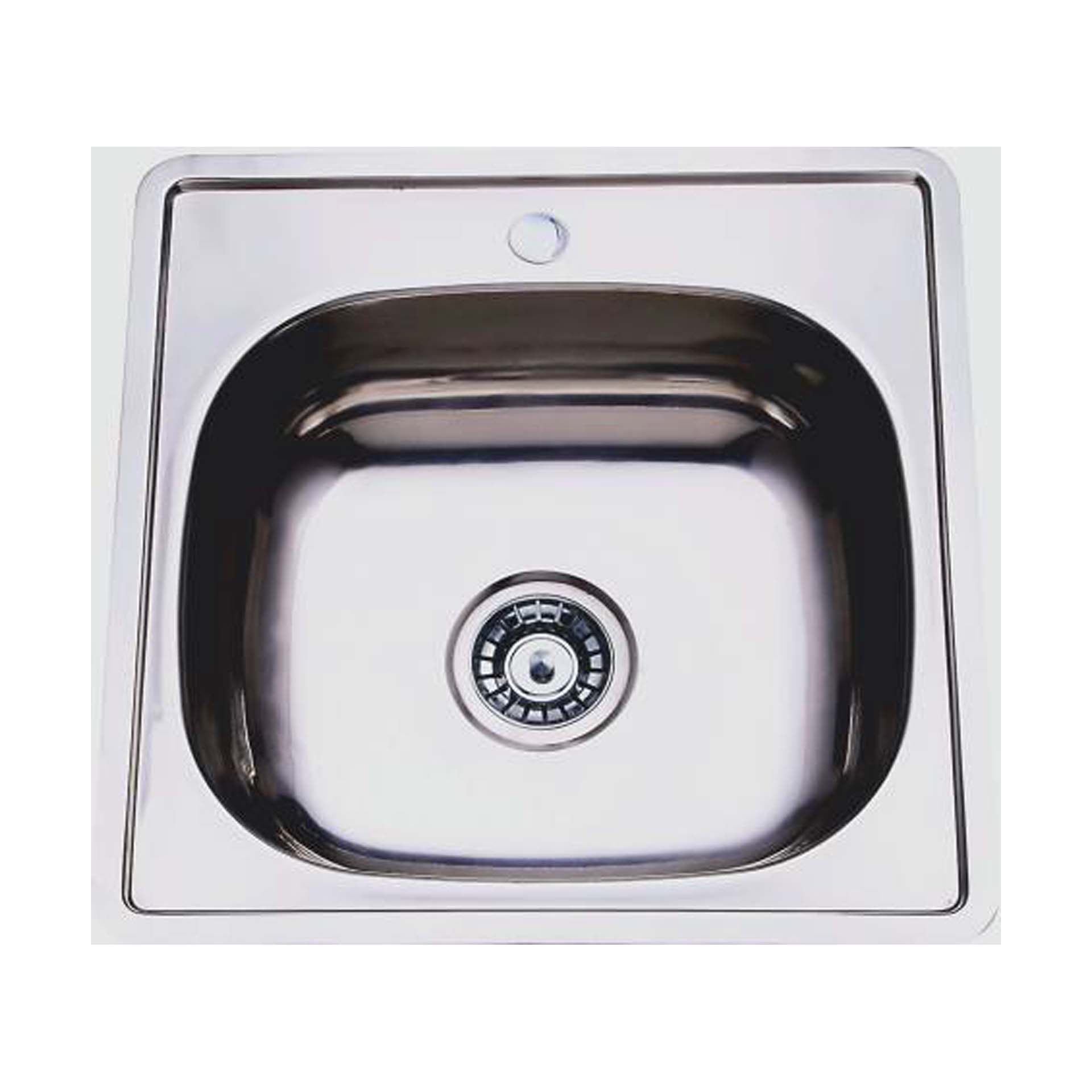 Lava-Louça Eco 1 Cuba 480x480x180mm Inox Banka