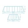 Piscina Bestway Power Steel com Acessórios 404x201x100cm Desmontável Retangular Piscina Bestway Power Steel com Acessórios 404x201x100cm Desmontável Retangular