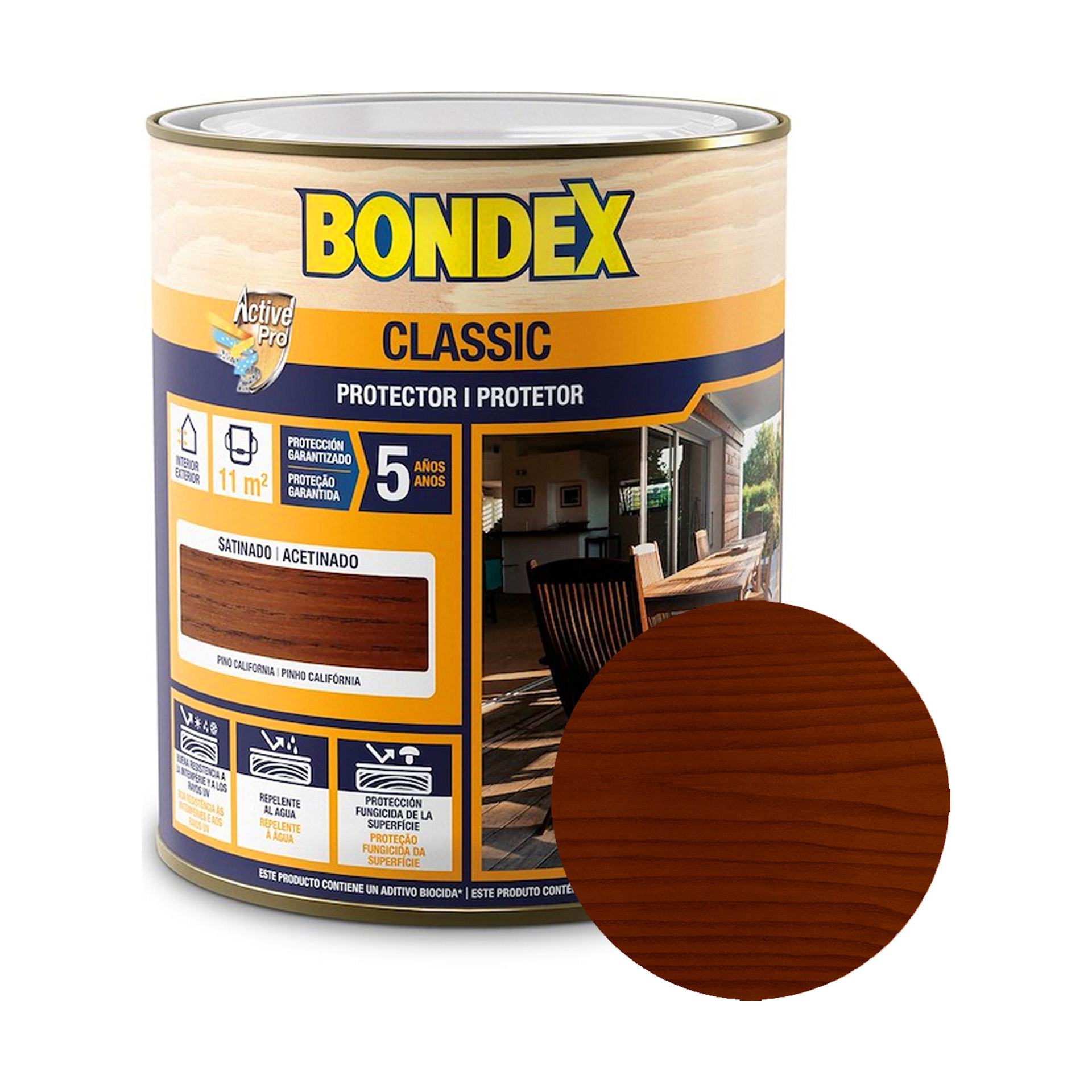 Bondex Classic Protetor Madeira Acetinado 750ml