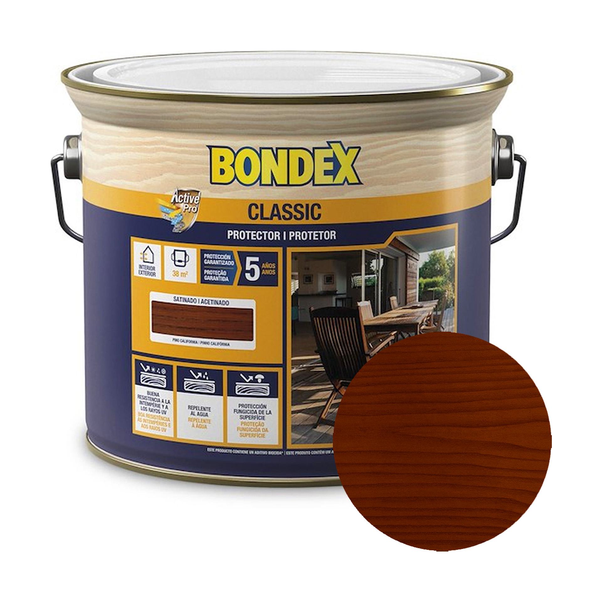 Bondex Classic Protetor Madeira Acetinado 2,5L