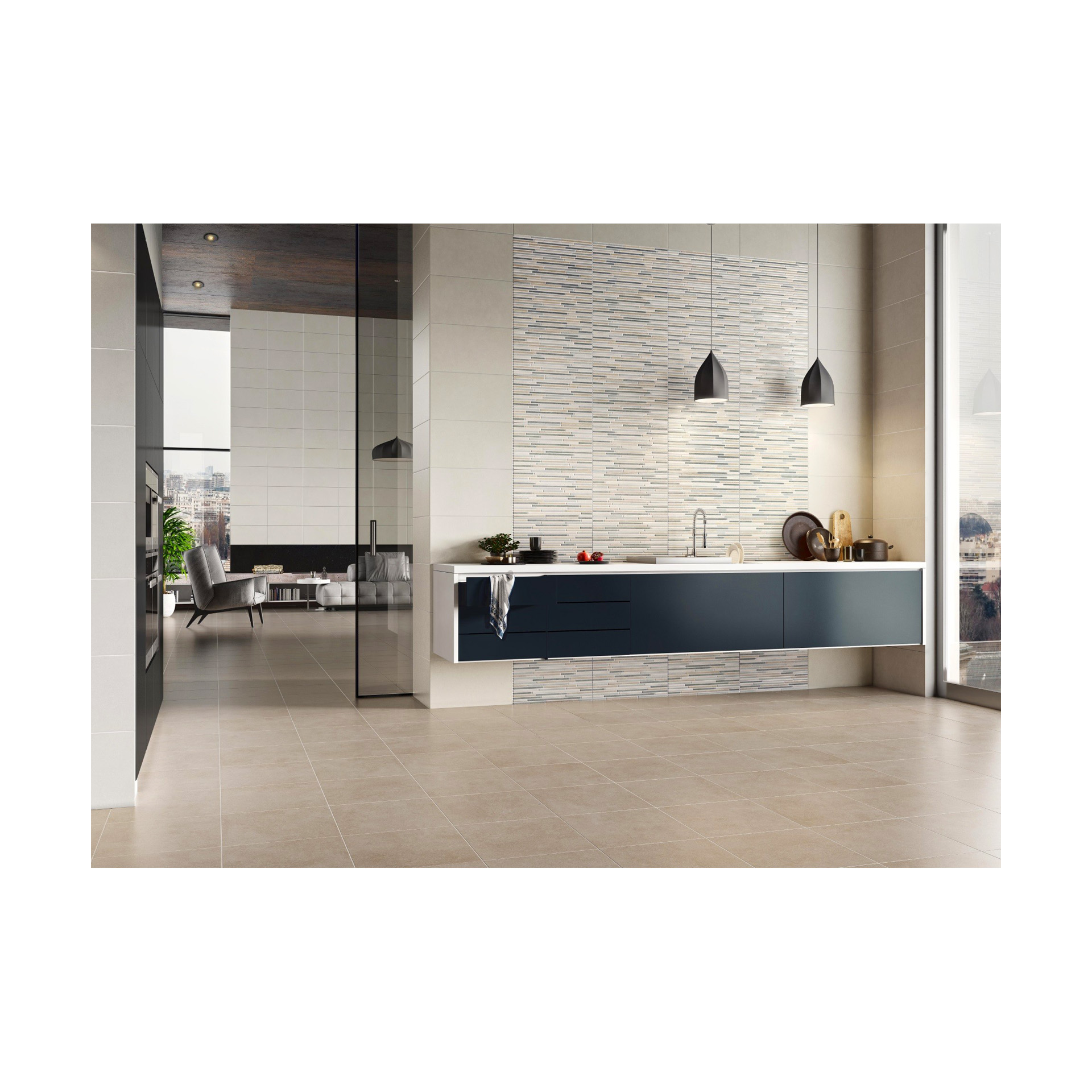 Revestimento Saluto 3D Rev 1ª 30x60cm Gresco