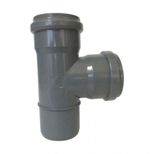 T PVC 110mm 90 EN 1329 PN4 Din