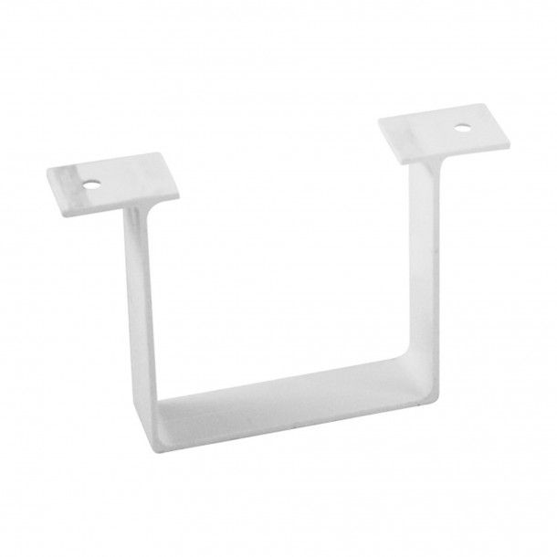 Abraadeira Tubo Quadrado para Caleira Trapezoidal 70x70mm PVC