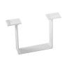 Abraçadeira Tubo Quadrado para Caleira Trapezoidal 70x70mm PVC Abraçadeira Tubo Quadrado para Caleira Trapezoidal 70x70mm PVC
