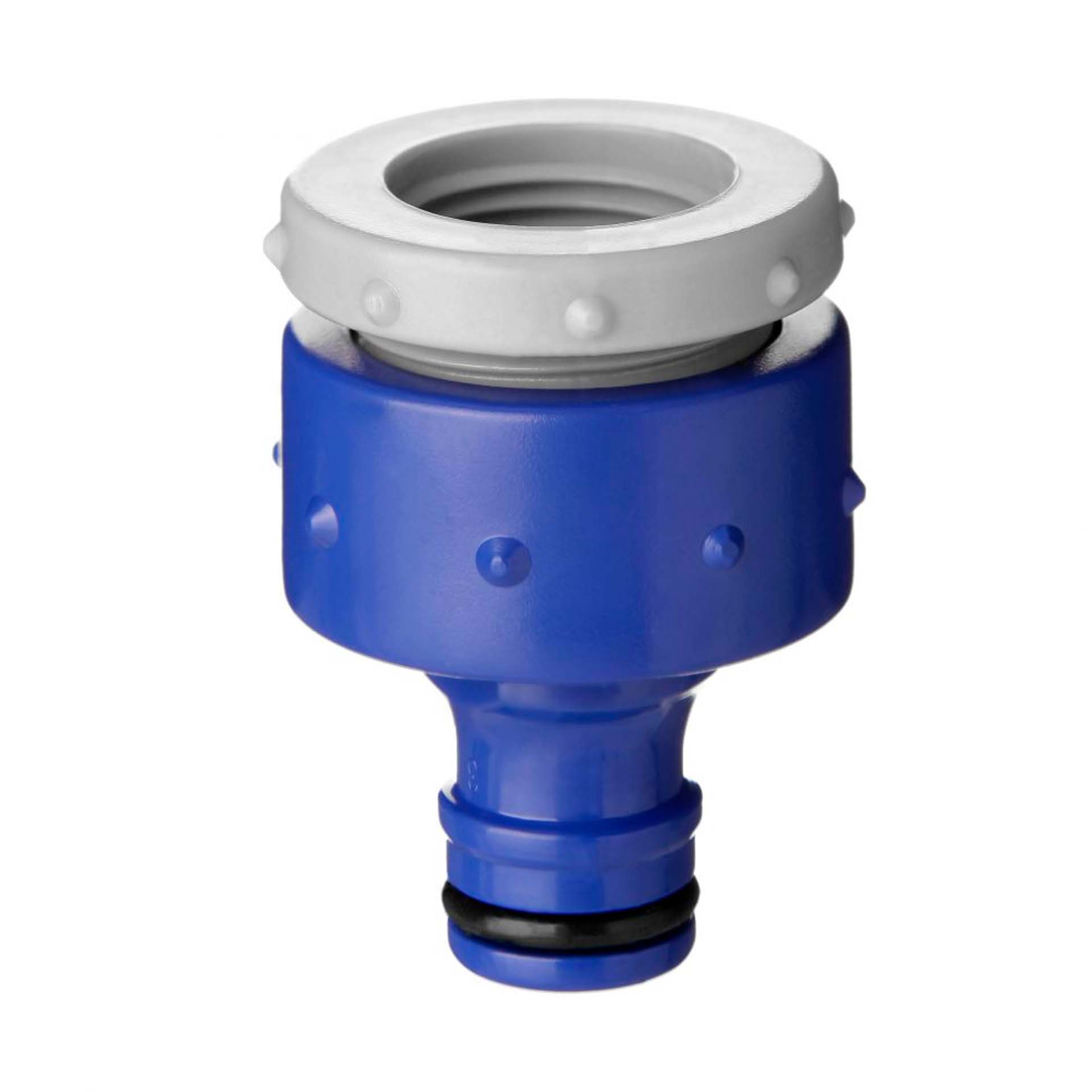 Racord Rápido Fêmea Granel Plástico Azul 1/2-3/4" Tatay