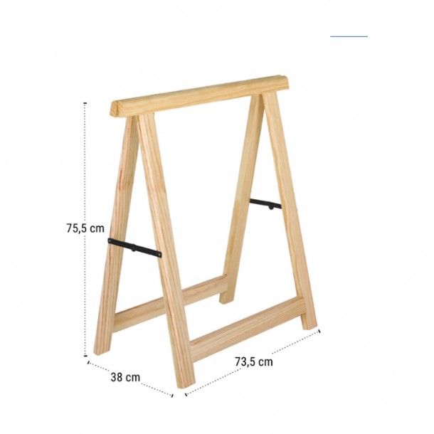 Cavalete 380x755x735mm Madeira Astigarraga Cavalete 380x755x735mm Madeira Astigarraga