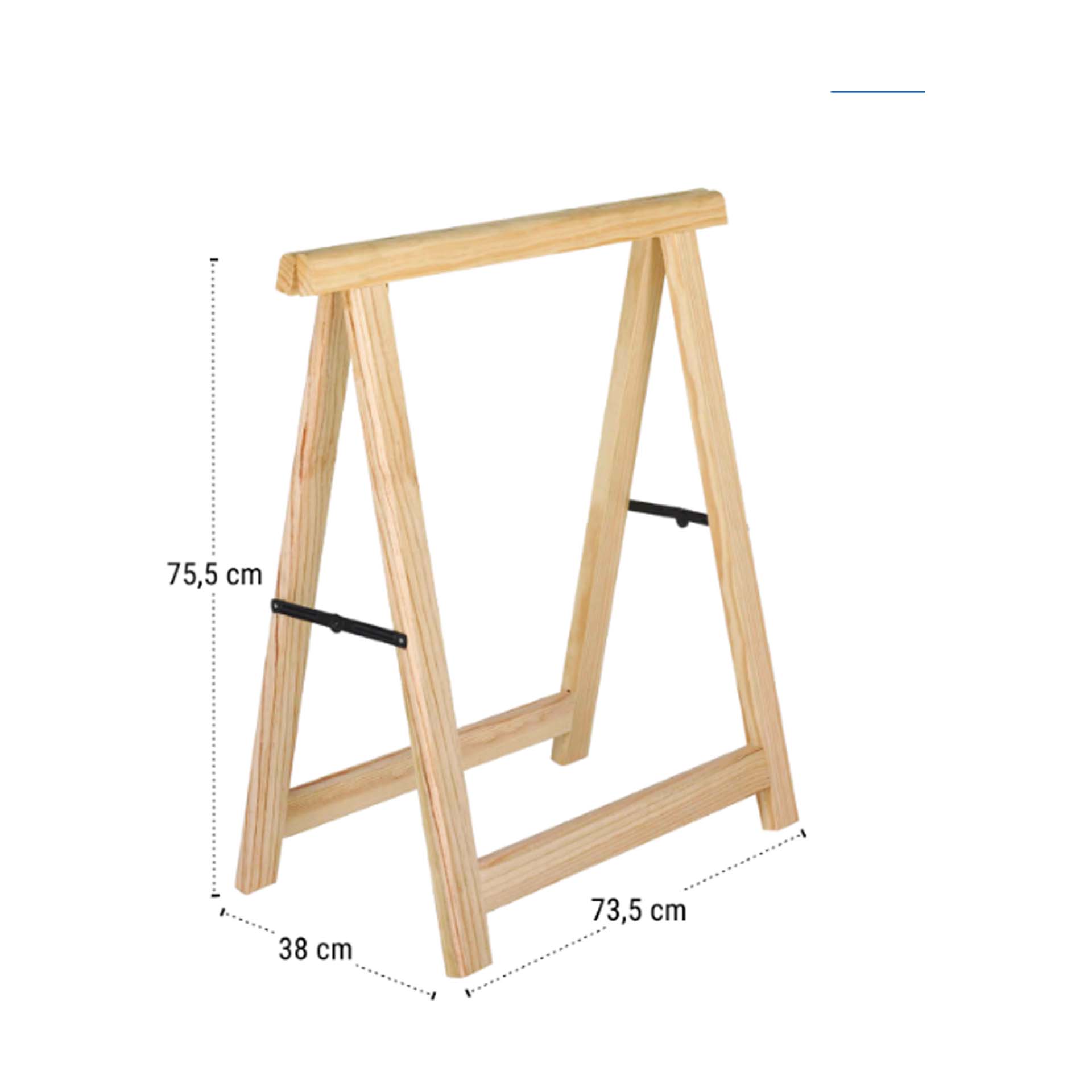 Cavalete 380x755x735mm Madeira Astigarraga