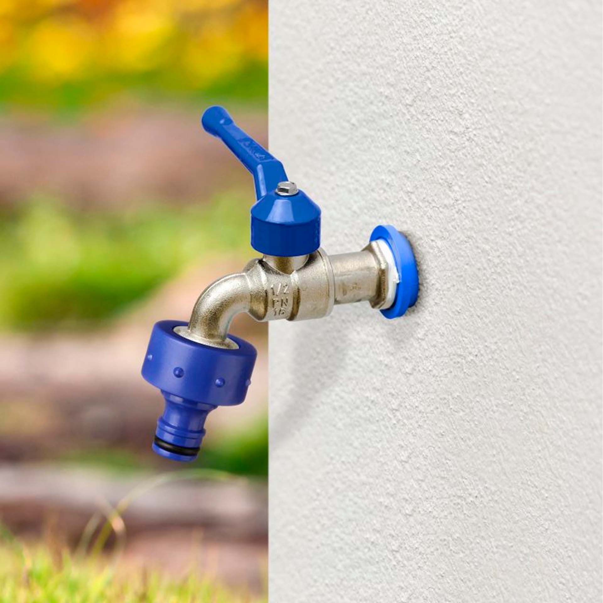 Racord Rápido Fêmea Granel Plástico Azul 1" Tatay