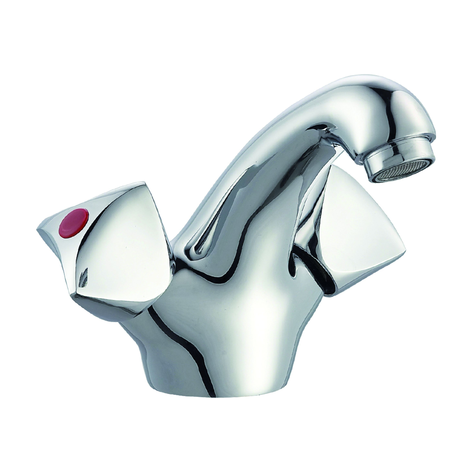 Torneira para Lavatório Misturadora Eco Trial Latão Cromada