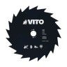 Disco de Corte para Roçadora 20 Dentes 255x1,4x25,4mm Vito Disco de Corte para Roçadora 20 Dentes 255x1,4x25,4mm Vito