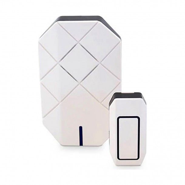 Campainha Sem Fios com Botão Sensível ao Toque Campainha Sem Fios com Botão Sensível ao Toque