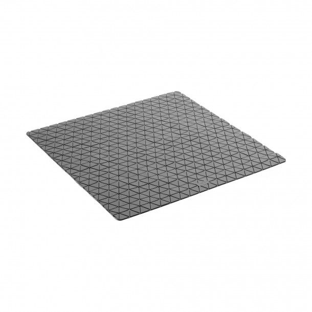 Tapete Antiderrapante 54x54cm Cinza Tatay