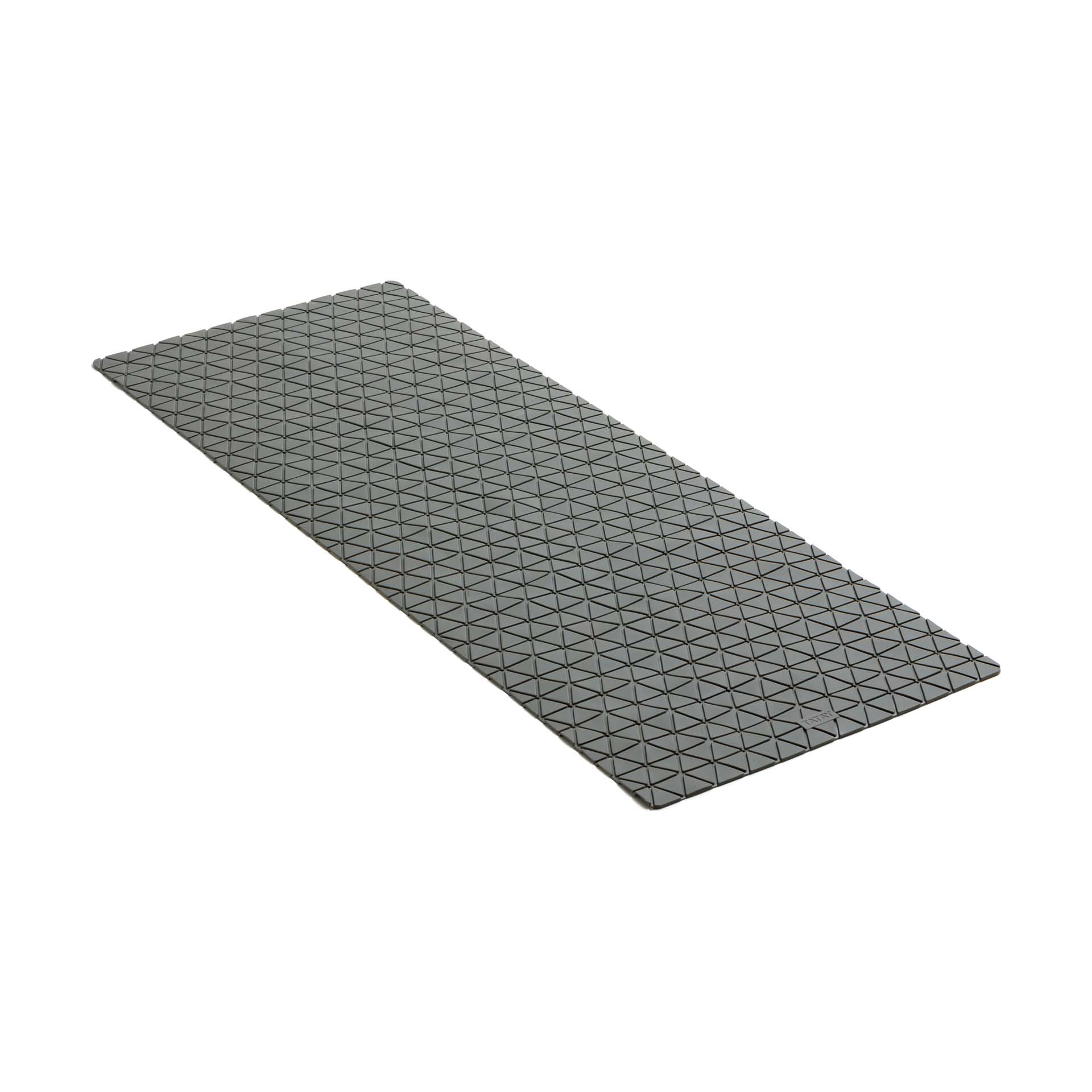 Tapete Antiderrapante 96x36cm Cinza Tatay