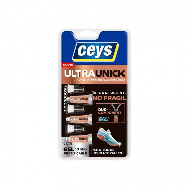 Cola Universal Instantnea Gel UltraUnick 3x1g Ceys