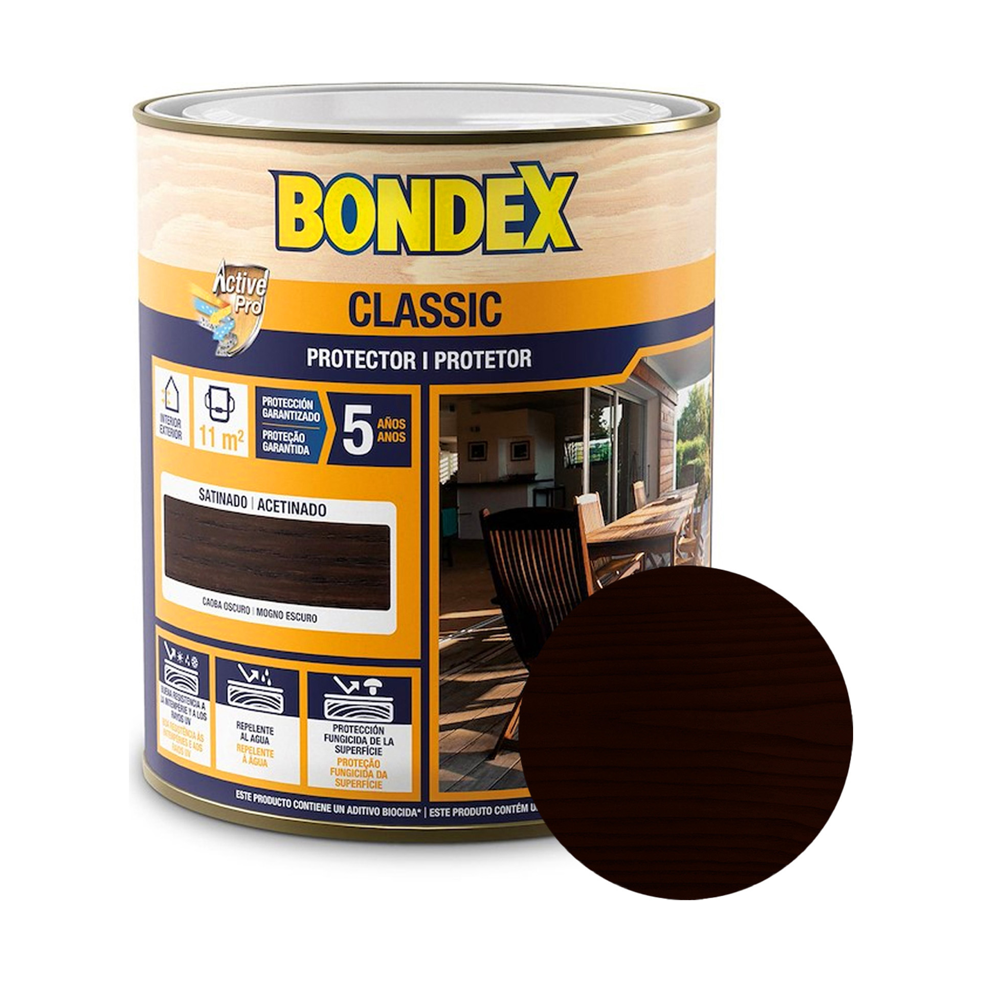 Bondex Classic Protetor Madeira Acetinado 750ml