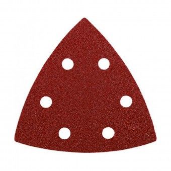 Lixa Triangular Abrasiva com Velcro 93x93 - G80 Kwb