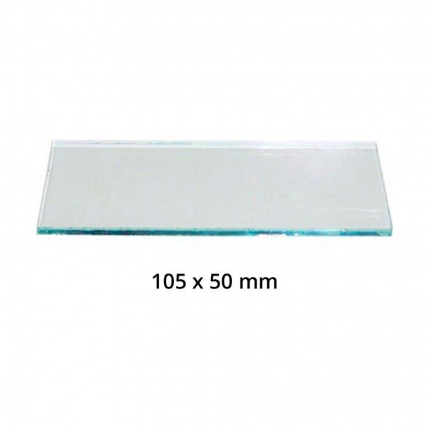 2 Vidros Mscara Soldar Transparente - 105x50 mm