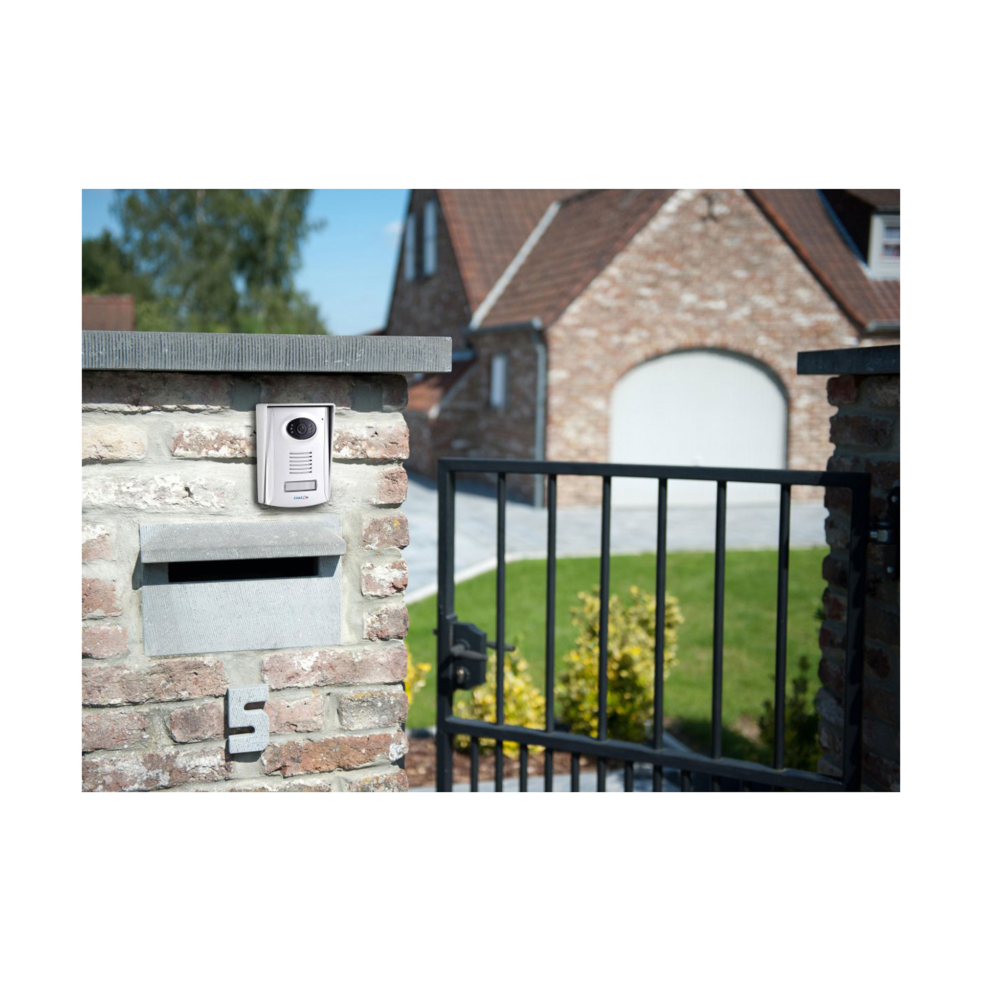 Videoporteiro Ecrã 4. 3" a Cores de 4 Fios - Chacon