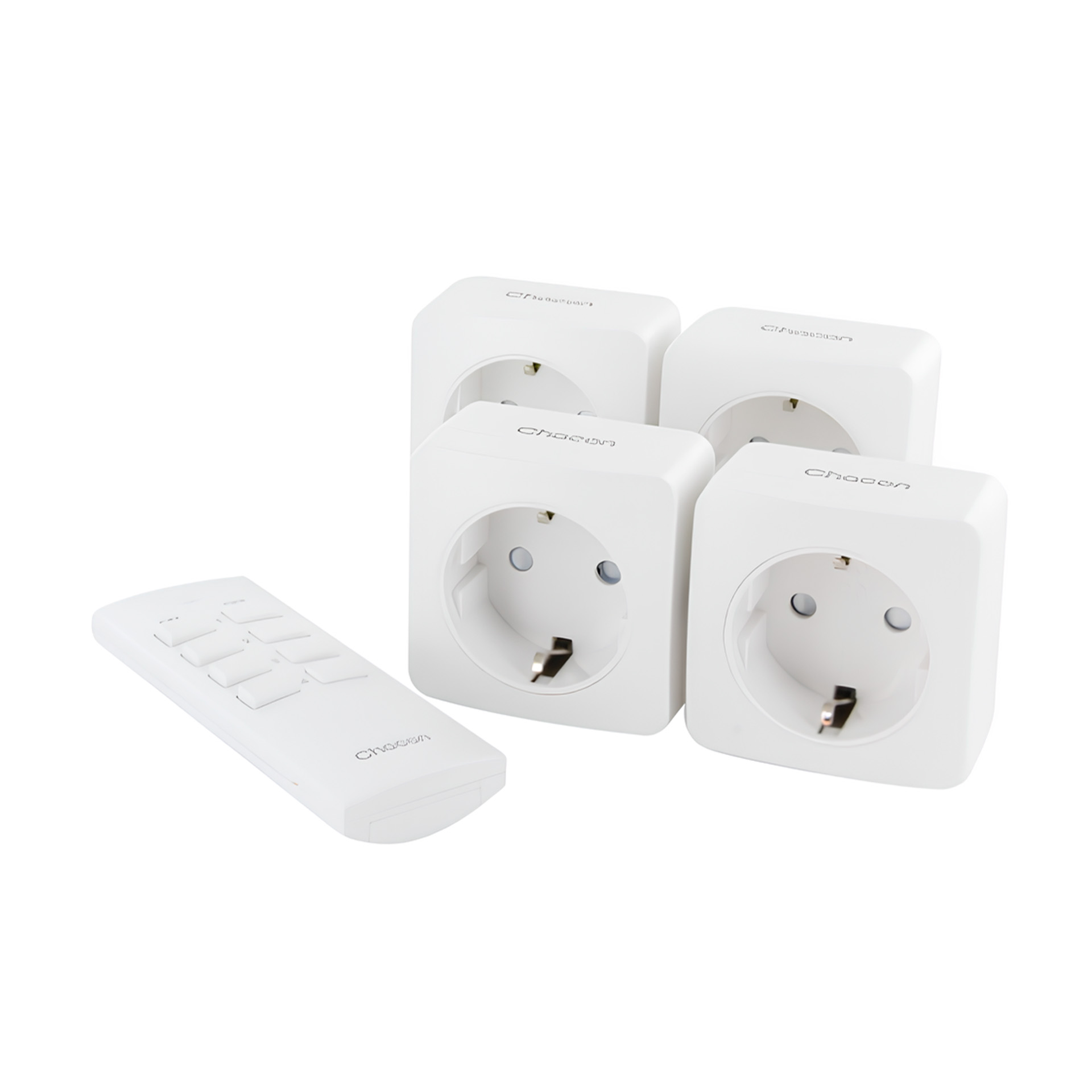 4 Mini Tomadas Interior com Controlo Remoto 3000W