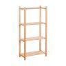 Estante de 4 Prateleiras 650x1315x300mm Madeira Astigarraga Estante de 4 Prateleiras 650x1315x300mm Madeira Astigarraga