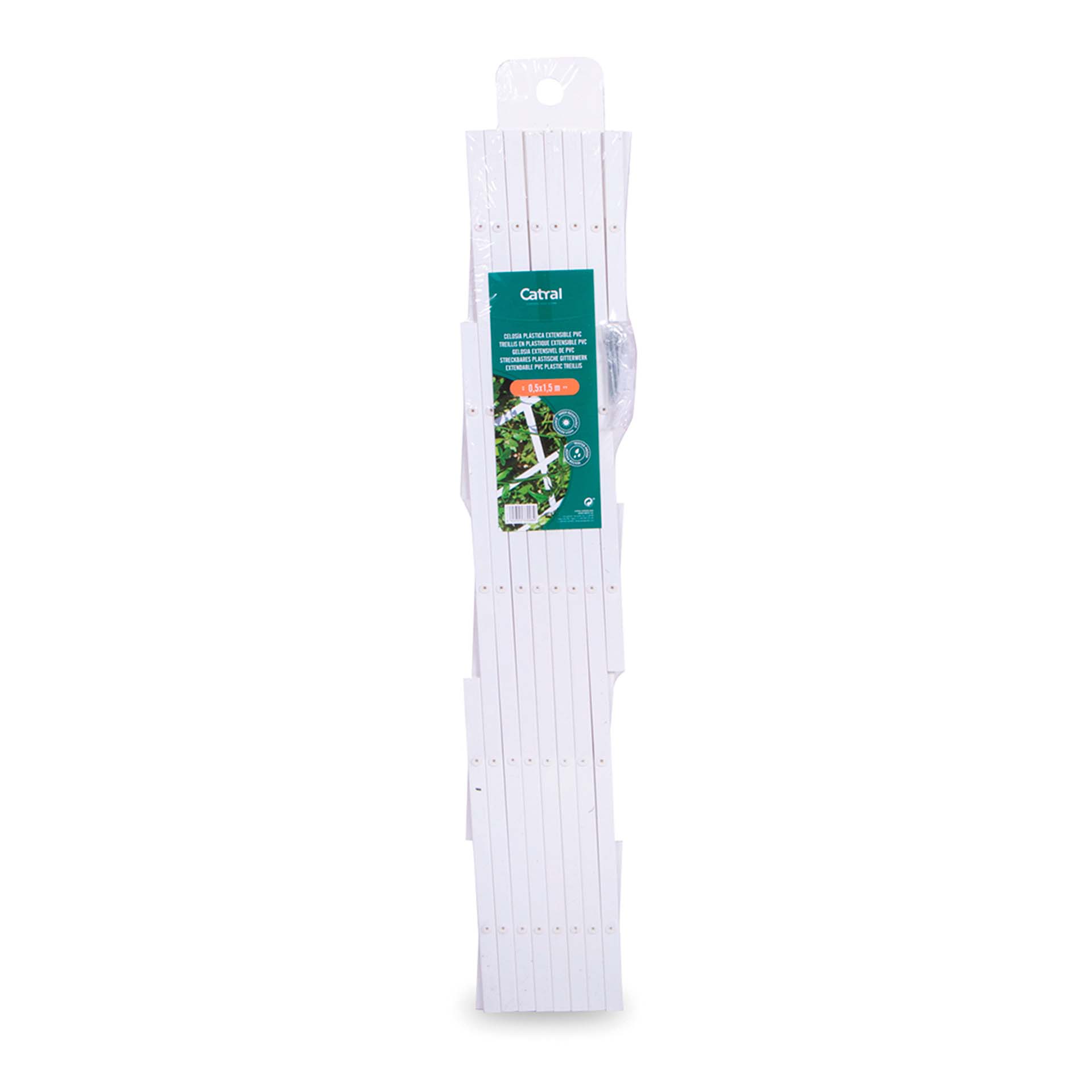 Gelosia Extensível Branco 1x2M Catral