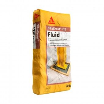 Argamassa Ancoragem e Selagem Sikagrout 212 Fluid Cinza 30kg