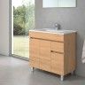 Mvel Casa de Banho com Lavatrio 80 cm Carvalho Hera