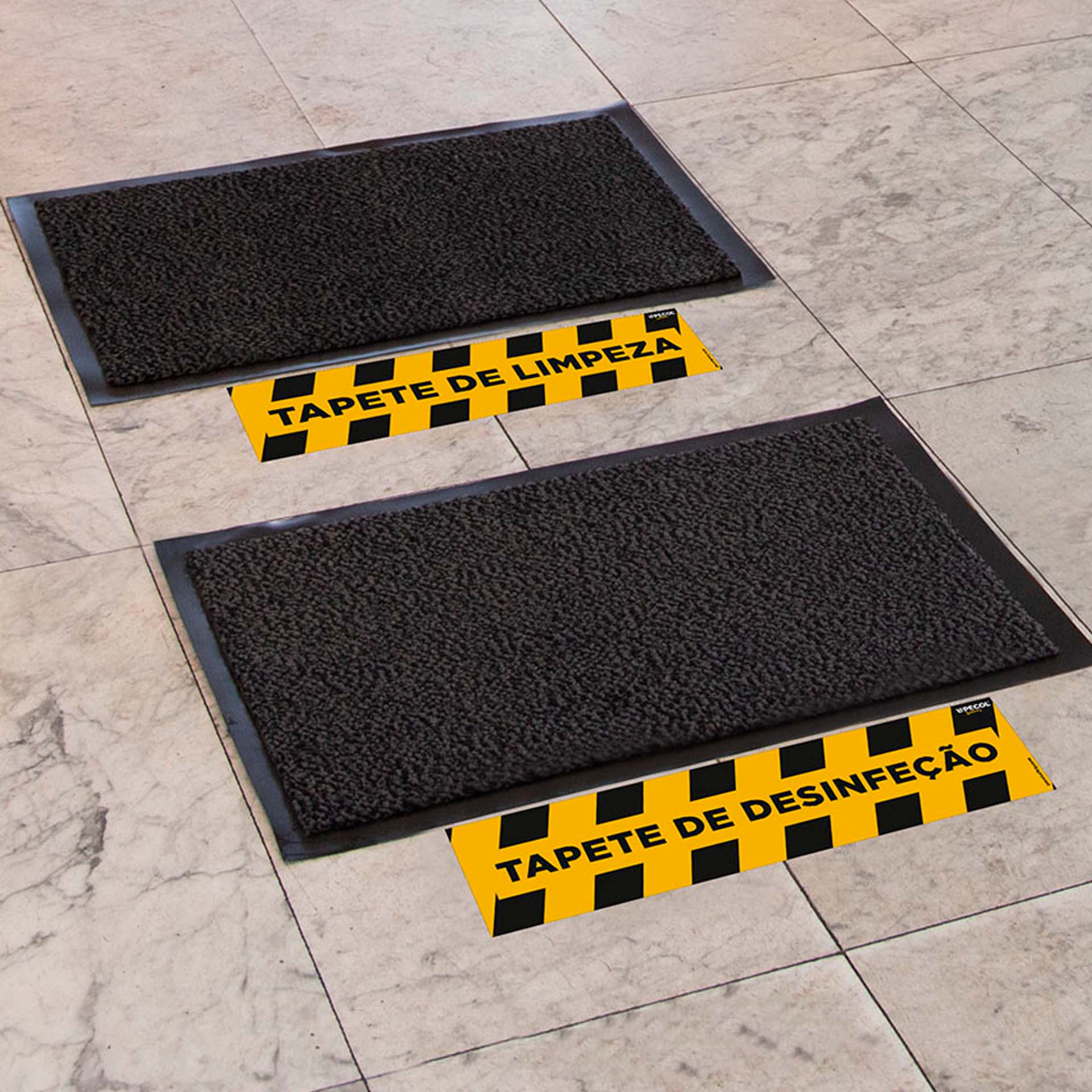 Tapete Desinfetante 60x40cm 2 Unidades