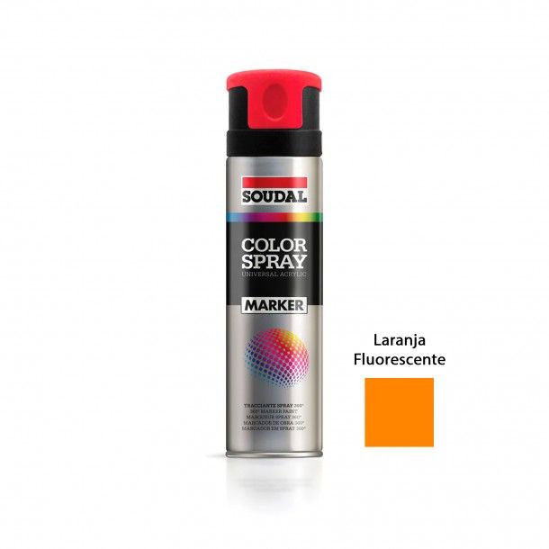 Spray Marcador Obra Soudal 500ml