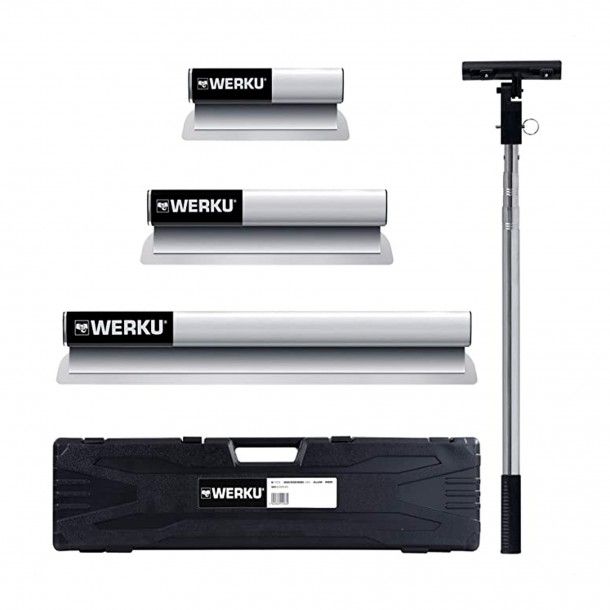 Kit Esptulas Inox com Cabo Telescpico Werku
