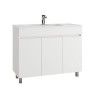 Mvel Casa de Banho com Lavatrio 100 cm Branco Luup