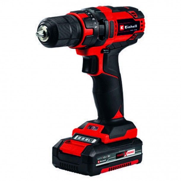 Aparafusadora sem Fio 18V com Bateria 1,5Ah TC-CD 18/35 Li Einhell