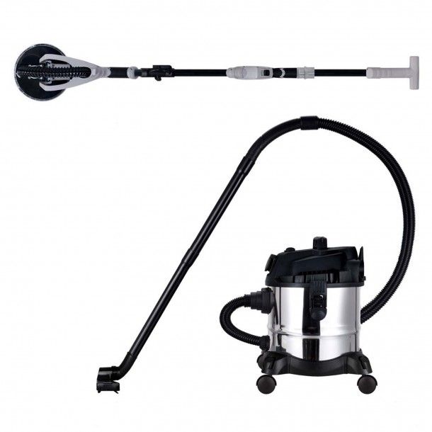 Lixadora de Paredes 225mm + Aspirador 20L 1200W Werku