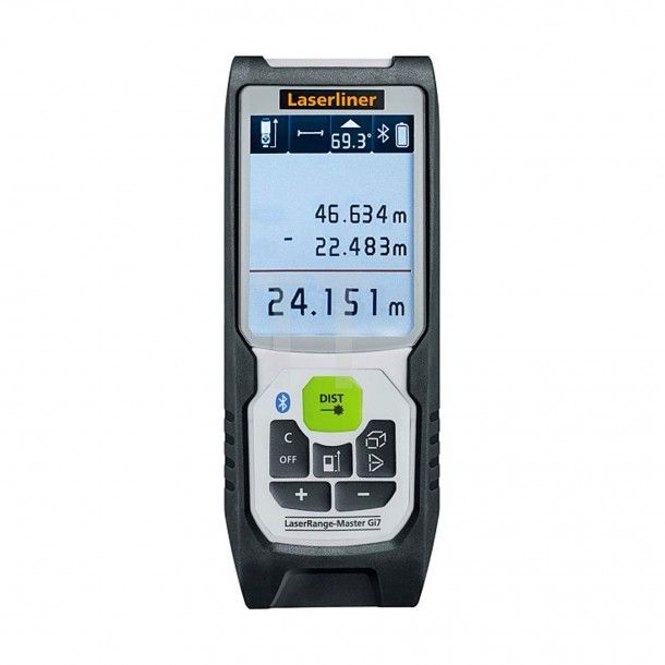Medidor de Distncia a Laser Verde Bluetooth Gi7 Laserliner
