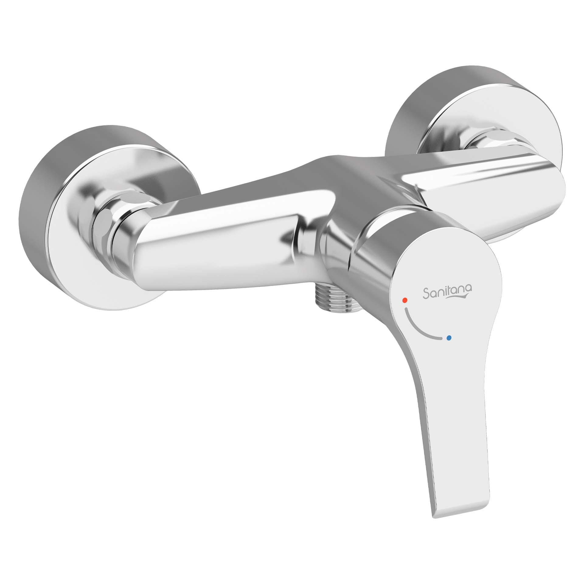 Monocomando para Duche Cromado Viva Sanitana