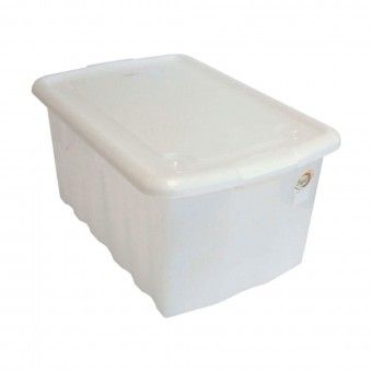 Caixa de Arrumao com Rodas 60x40x30cm